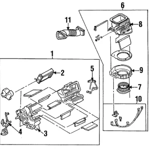 Heater Core - Mazda (NA01-61-A10)