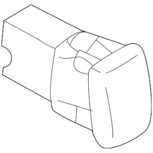Hole Cover - Mazda (GE4T-55-225A)