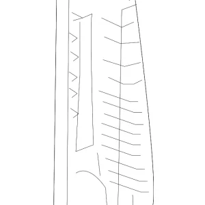 Upper Center Pillar Trim - Mazda (BP4K-68-190F-30)