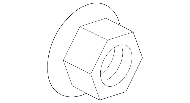 Axle Nut - Mazda (D651-33-042A)