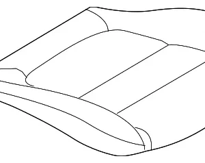 Cushion Cover - Mazda (KD45-88-111D-02)