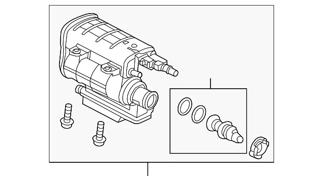 Vapor Canister - Mazda (PE8V-13-96ZA)