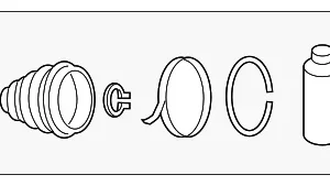 Inner Boot - Mazda (FTC6-22-540)