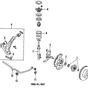 Ball Joint - Mazda (FB01-34-550)