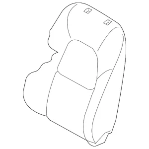 Seat Back Cover - Mazda (KN0W-88-181-13)