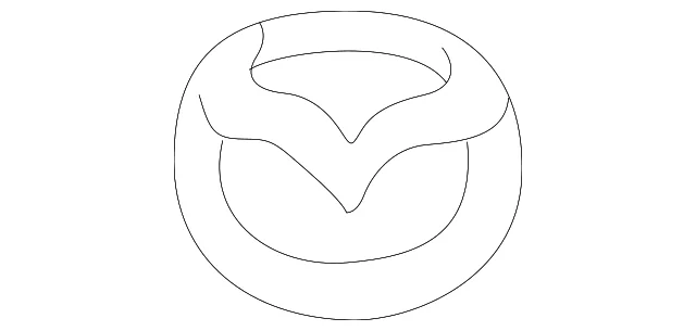 Center Cap - Mazda (GE4T-37-192)