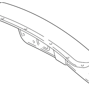 Trunk Lid Trim - Mazda (GK2E-68-8W1D)