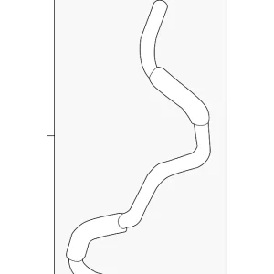 Upper Hose - Mazda (PX35-15-18X)