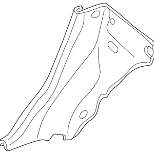 Lower Quarter Trim - Mazda (B25D-68-760B-05)