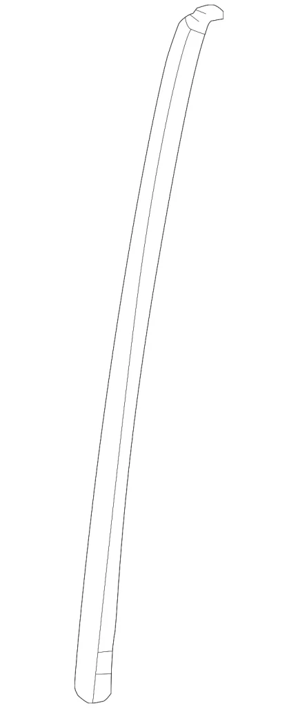 Guide Channel - Mazda (B25D-72-602)
