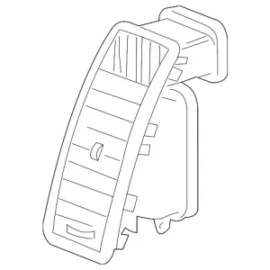 Lower Duct - Mazda (ZZCB-64-71X-03)