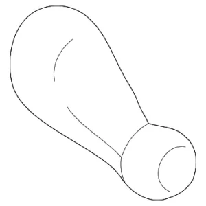 Regulator Handle - Mazda (B25D-58-390-90)