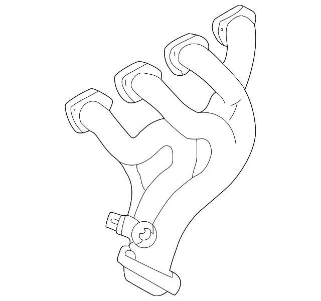 Exhaust Manifold - Mazda (1F20-13-450)