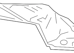 Upper Shield - Mazda (PE9C-13-390)