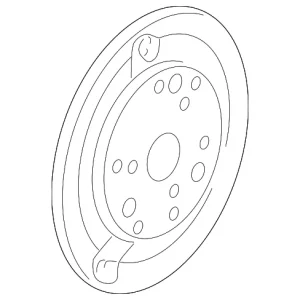 A/C Compressor Clutch Hub - Mazda (ZZM0-61-L11A)
