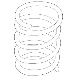 Coil Spring - Mazda (ZZC0-34-011)