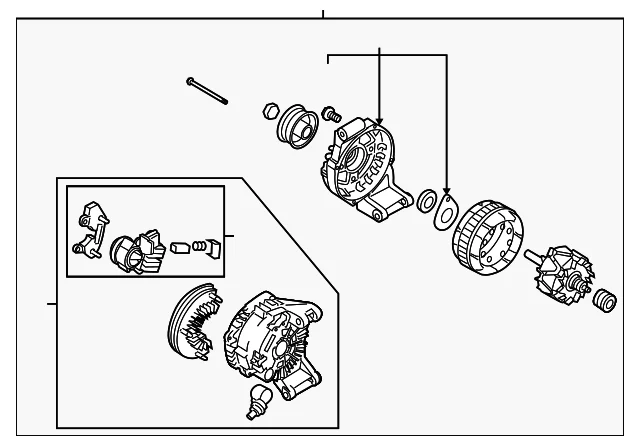 Alternator - Mazda (LFB6-18-300R-00)
