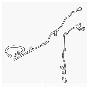 Antenna Cable - Mazda (BABF-66-F30)
