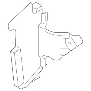 Radiator Support Air Deflector - Mazda (SHCP-13-56Z)