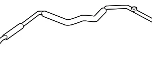Cooler Line - Mazda (BBM4-61-46XB)