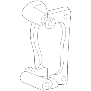 Disc Brake Caliper Bracket - Mazda (ZZM0-33-280)