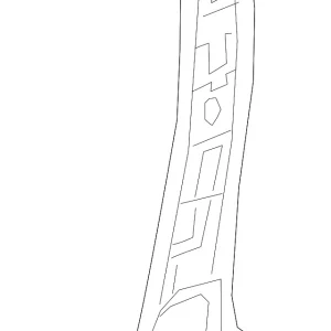 Center Pillar Reinforced - Mazda (BHCB-70-080)