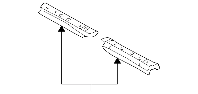 Cross-Member - Mazda (EC01-54-650)