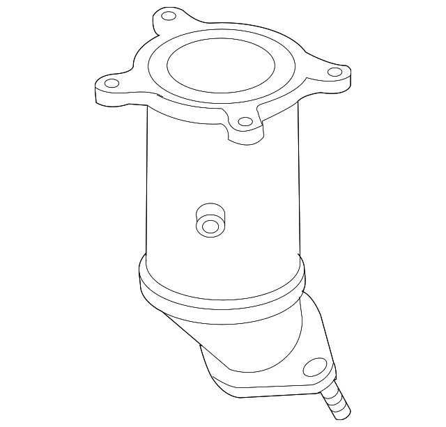 Catalytic Converter - Mazda (CA11-20-500)