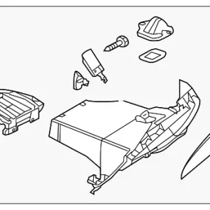 Glove Box Assembly - Mazda (BBM3-64-160H-02)
