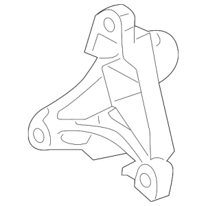 Cv Axle Shaft Carrier Bearing Bracket - Mazda (F400-25-740)