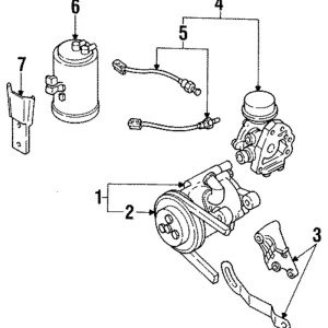 A.I.R Pump Bracket - Mazda (N326-13-921)