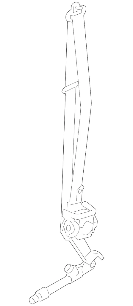 Seat Belt Assembly - Mazda (KDY7-57-L90-01)