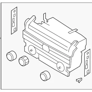 Radio - Mazda (BAR4-66-AR0)