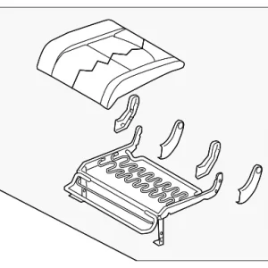 Cushion Assembly - Mazda (C291-88-360C-34)