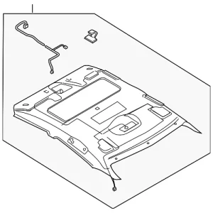 Headliner - Mazda (GM9M-68-030J-77)