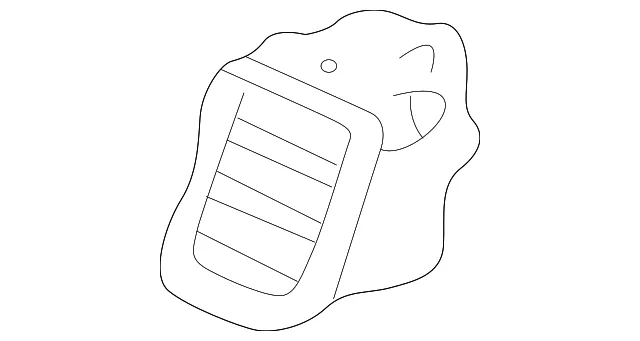 Vent Grille - Mazda (LC62-64-830A-00)
