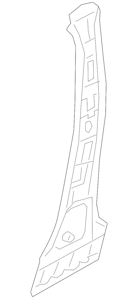 Pillar(R) B Inner - Mazda (BDMT-70-080A)