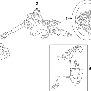 Intermediate Shaft - Mazda (DFY1-32-AB0C)