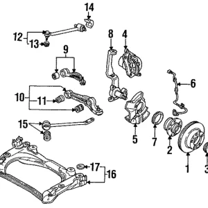 Brake Rotor - Mazda (J002-33-251A)