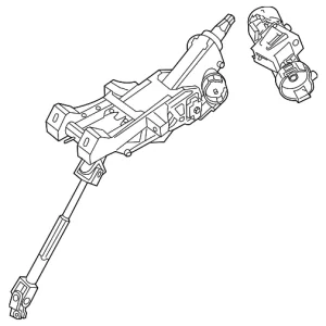 Steering Column - Mazda (BN8D-32-AM0C)