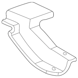 Rear Side Member - Mazda (ZZP0-54-715)