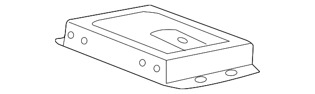 GPS Navigation Control Module - Mazda (ZZCA-67-5D4A)