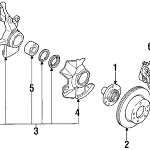 Caliper - Mazda (LAY1-33-99ZR-T0)