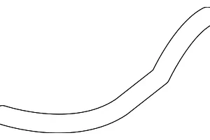 Washer Hose - Mazda (KE40-67-501)