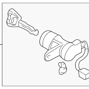Lock Cylinder - Mazda (B2YD-76-210A)