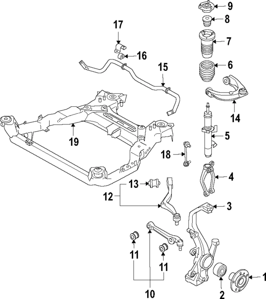 Strut - Mazda (GP9A-34-900D)