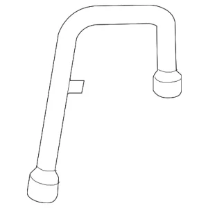 Evaporator Tube - Mazda (BN8B-42-580B)