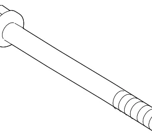 Torque Arm Bolt - Mazda (9YA0-21-00T)