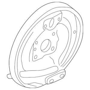 Backing Plate - Mazda (B25D-26-280)