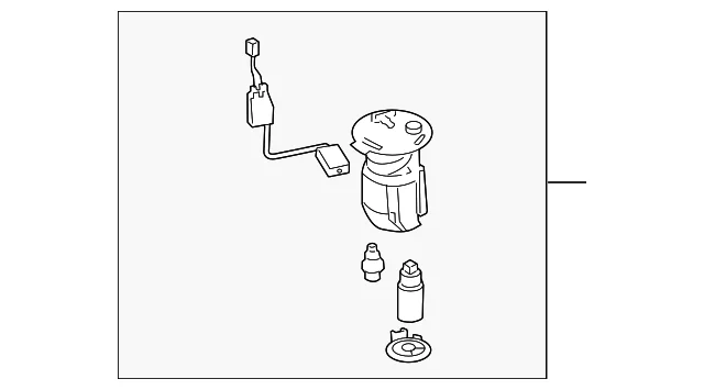 Fuel Pump Assembly - Mazda (CA01-13-35XC)